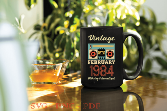 Best Vintage Birthday Gift, Vintage 1984 Graphics & Print Templates