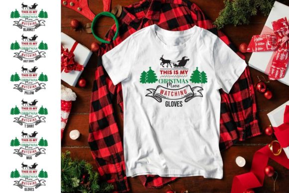Christmas Movie Watching Bundle SVG Graphics