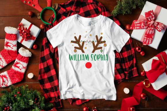 Christmas Reindeer Horn DIY Crafts Files: Graphics and Print Templates