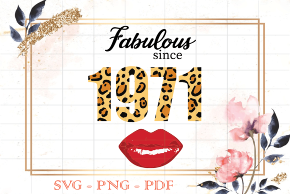 Fabulous Since 1971: Print Templates & Graphics Review
