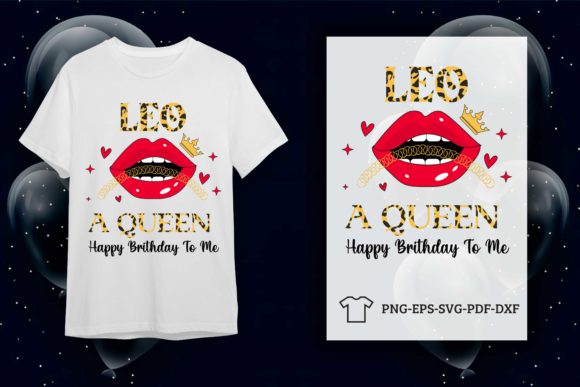 Leopard Leo Queen DIY Crafts Files: Graphics & Print Templates