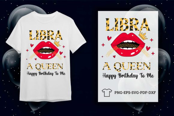 Leopard Libra Queen DIY Crafts Files: Graphics & Print Templates