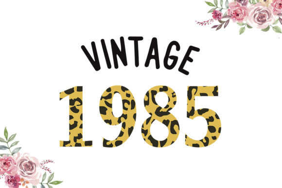 Vintage 1985 Leopard Font: Honest Embroidery Review